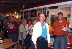 Barbara & Chuck in the Happy Days lunch line