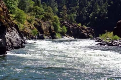 Rogue River rapids beyond Agness