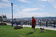 Ed and buddy in Poulsbo
