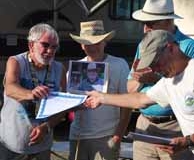 Steve Presents Award to Bob Beers