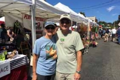 Colleen and Rodger at Farmer's Market