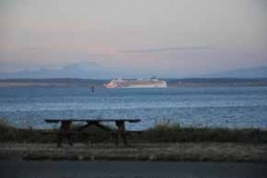 Cruise Ship in Straight of Juan de Fuca