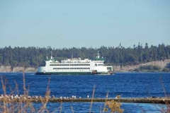 Ferry on Straight of Juan de Fuca